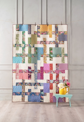 Tilda Patchwork Stoff Baumwolle - Daisyfield Ginger
